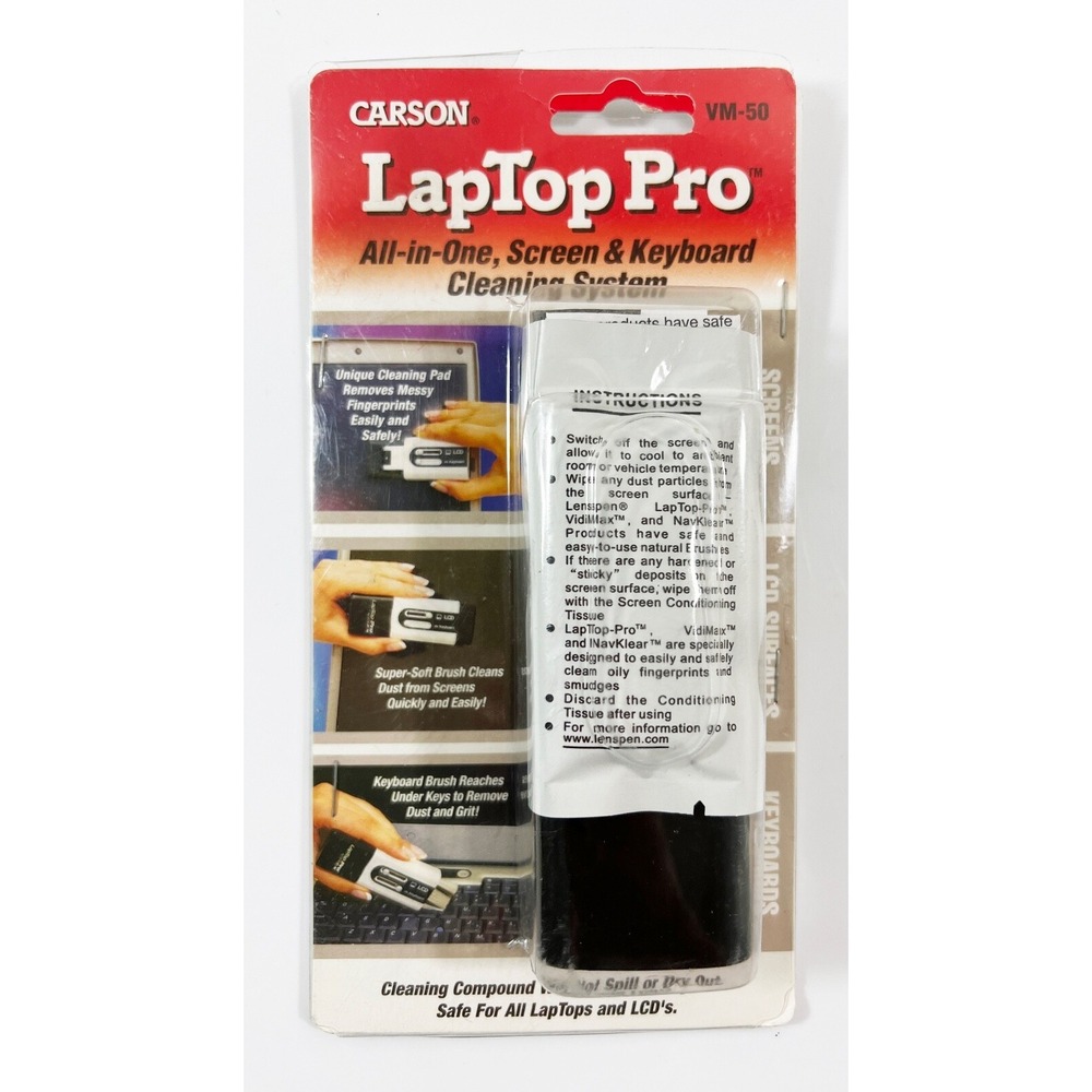 Carson‎ All-in-1 Laptop Pro Computer Cleaning System (Open Box New)